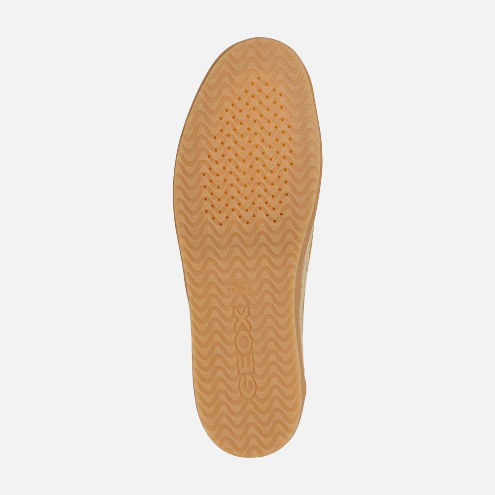 Geox Erkek Spor Ayakkabı Sarı - Mondello - HEC-326145